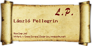 László Pellegrin névjegykártya