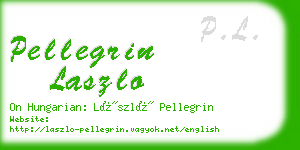 pellegrin laszlo business card